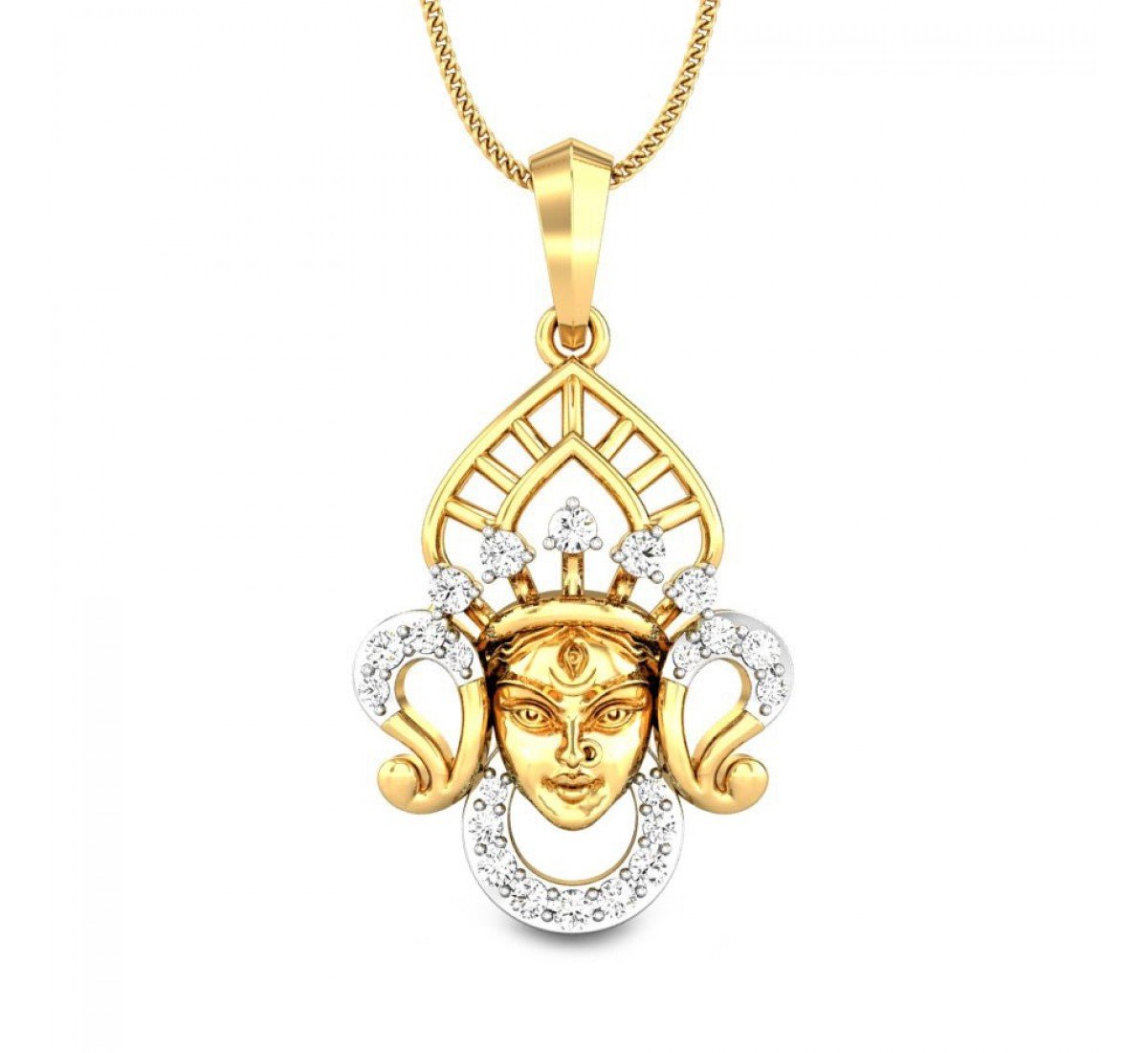 Mahagauri Diamond Pendant