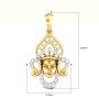 Mahagauri Diamond Pendant