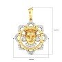 Durga Maa Diamond Pendant