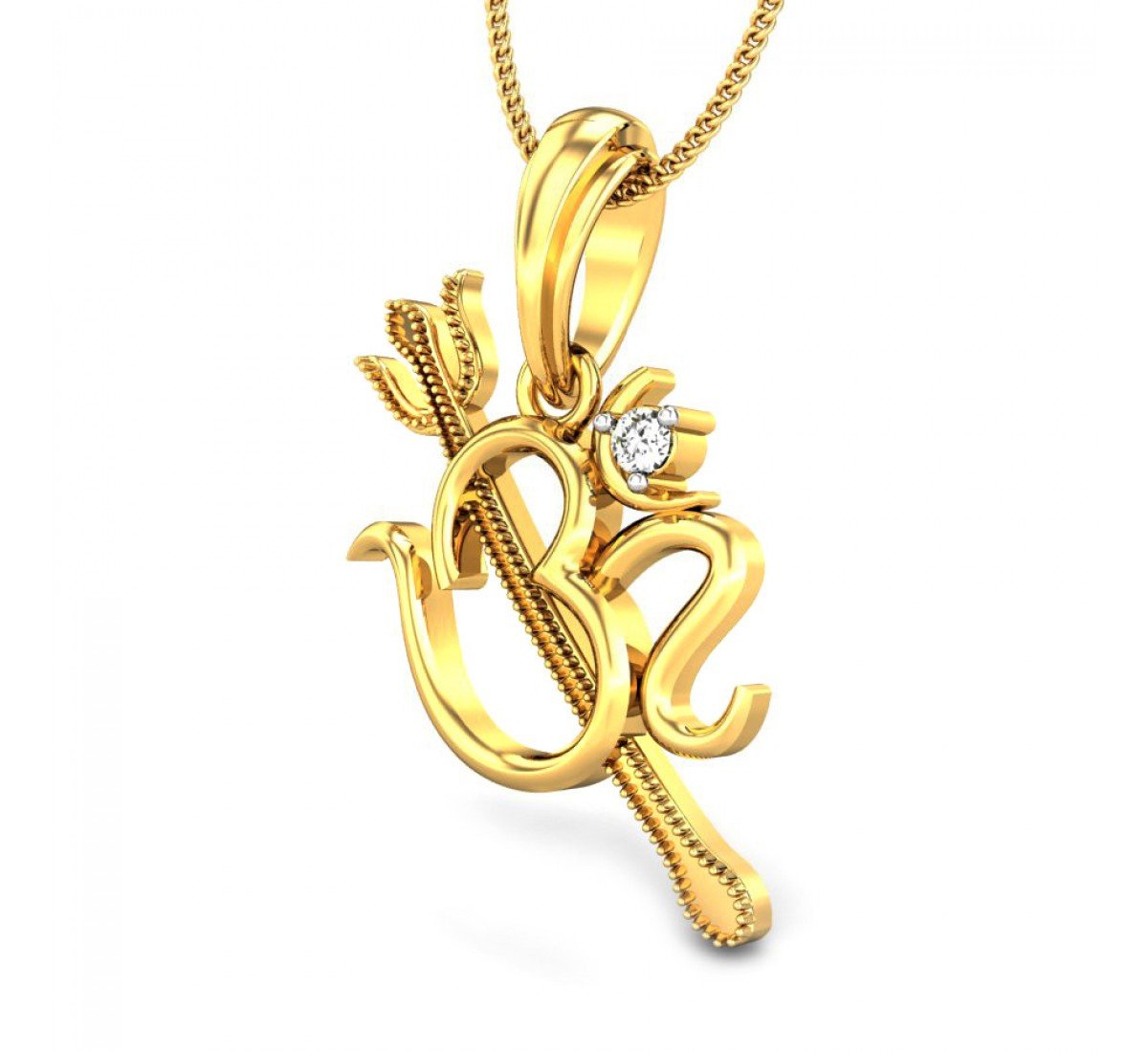 Mrityunjay Diamond Pendant