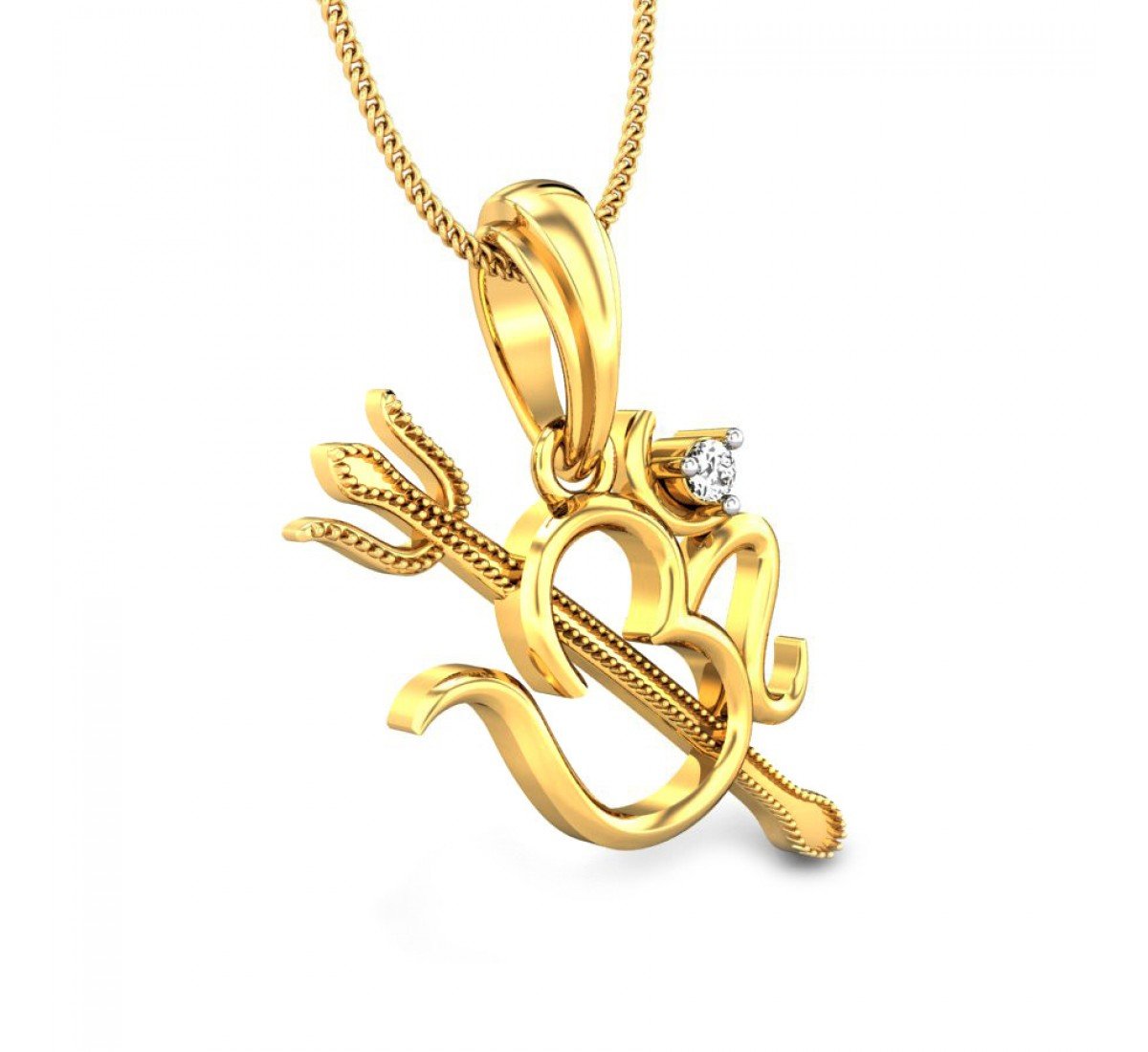 Mrityunjay Diamond Pendant