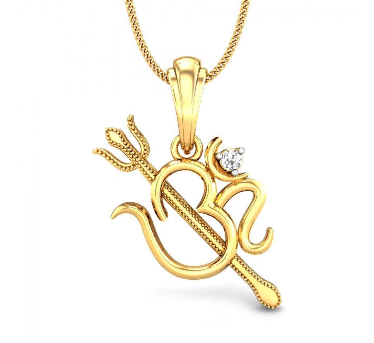 Mrityunjay Diamond Pendant