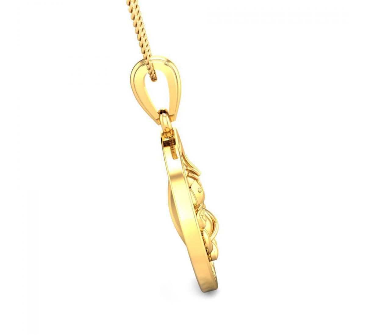 Siddhidata Ganu Gold Pendant