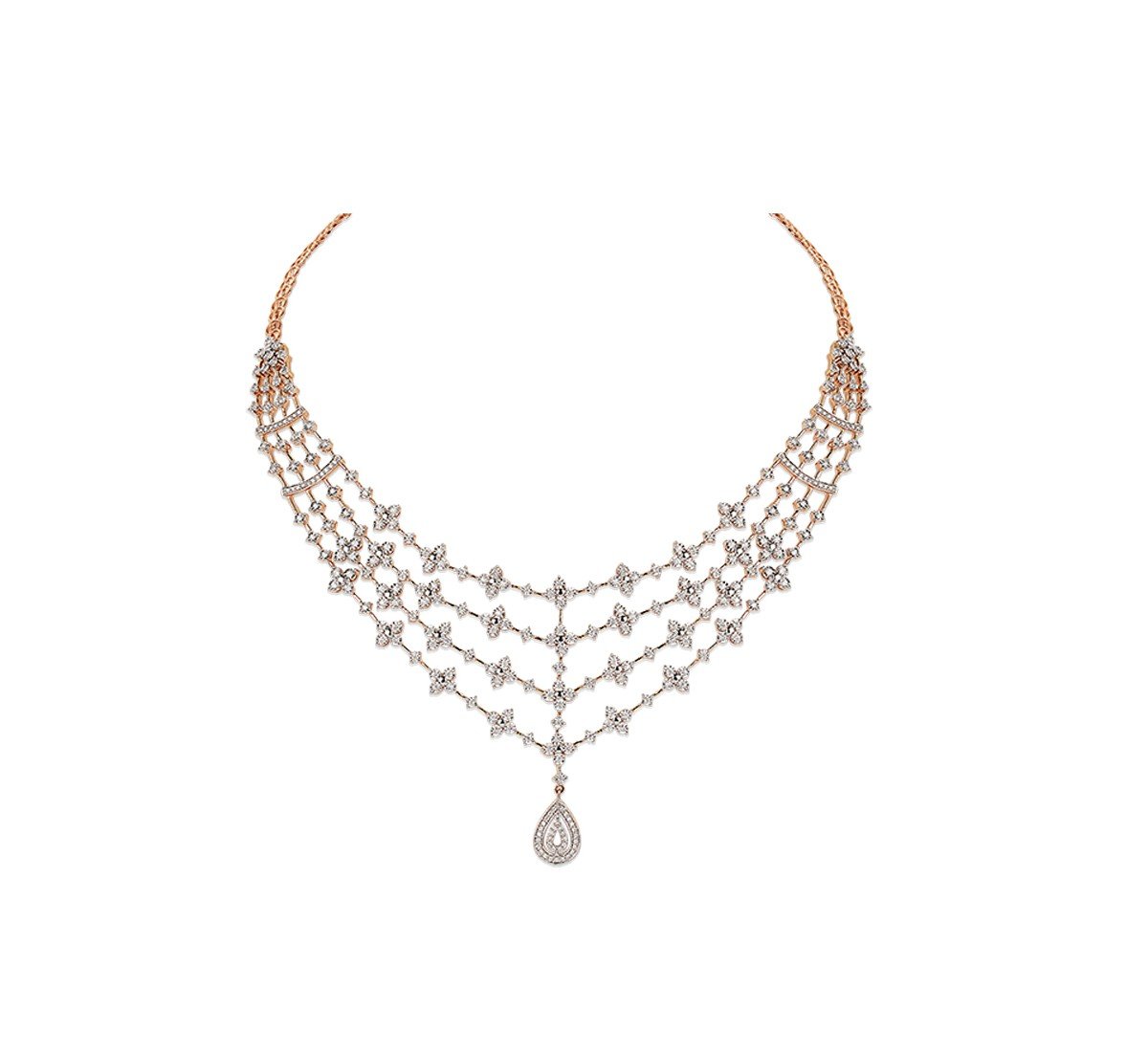 Recurlynx Diamond Necklace