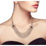 Ellipse Diamond Necklace