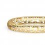 Shimmering Alber Gold Bangles