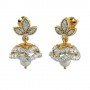 Stardust Nalini Diamond Jhumkas