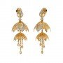 Haven Chitrali Diamond Jhumkas