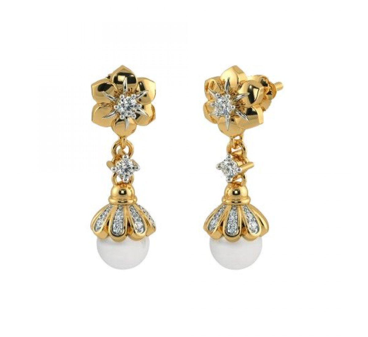 Shazia Diamond Jhumkas