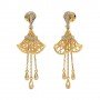 Aether Enfold Diamond Jhumkas