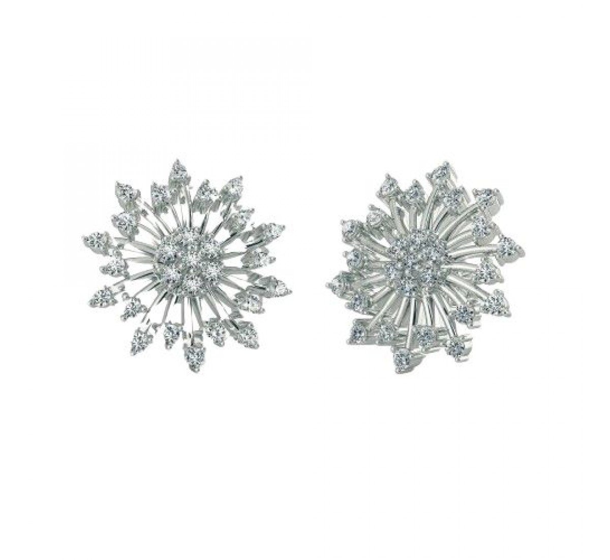 Resonant Diamond Earrings