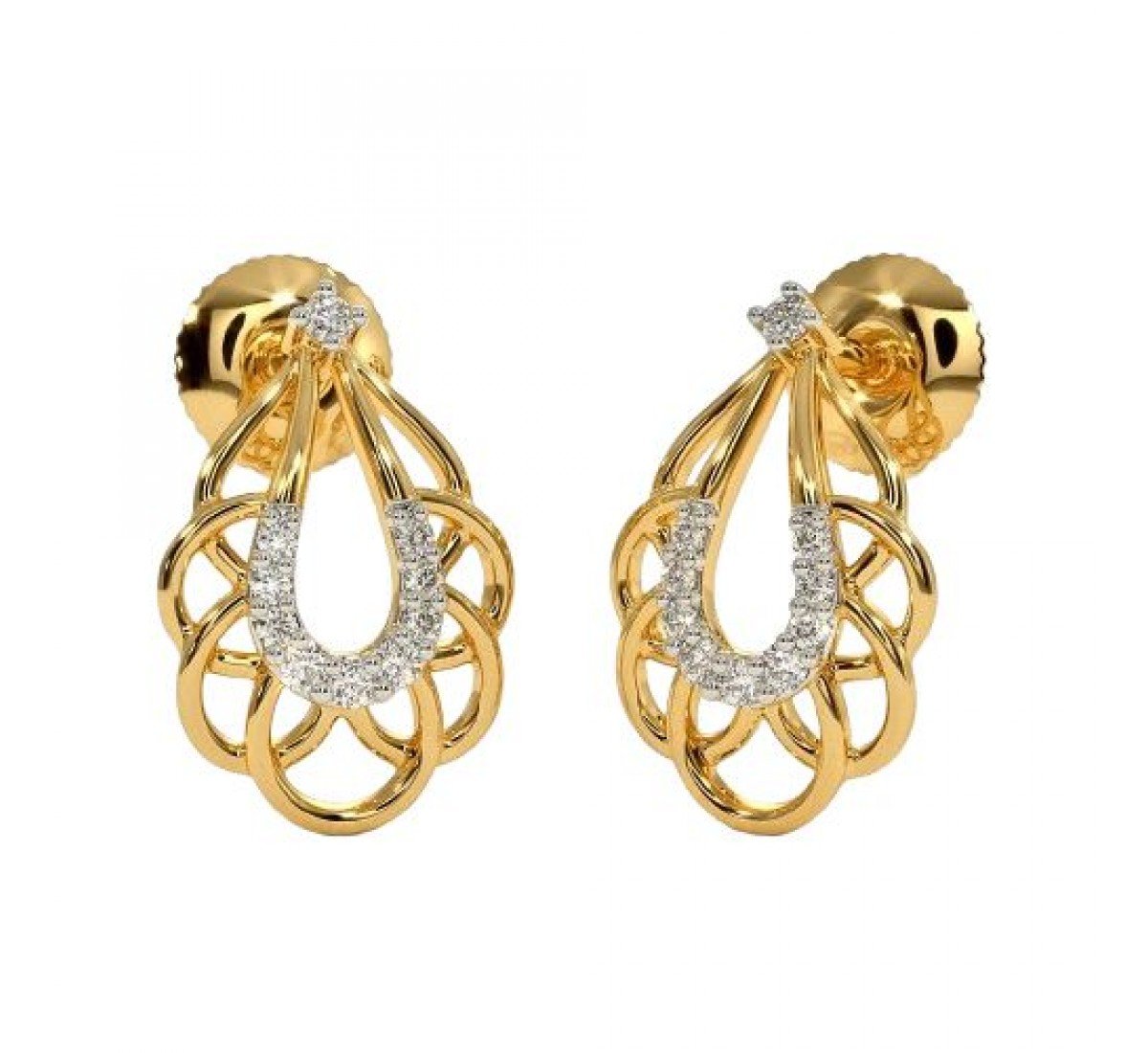 Torsade Diamond Earrings