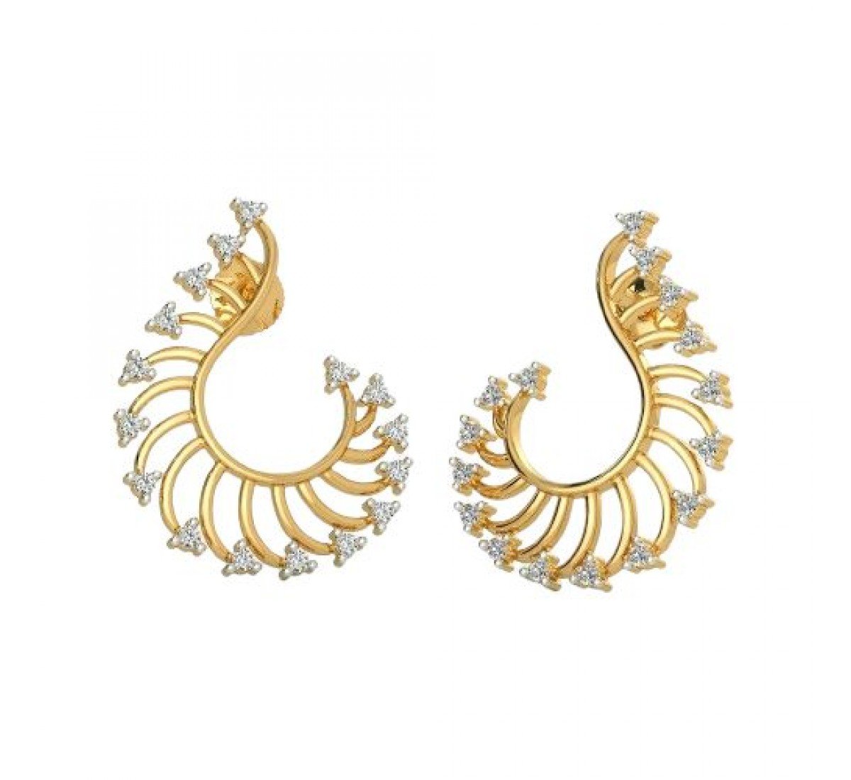 Drift Diamond Earrings