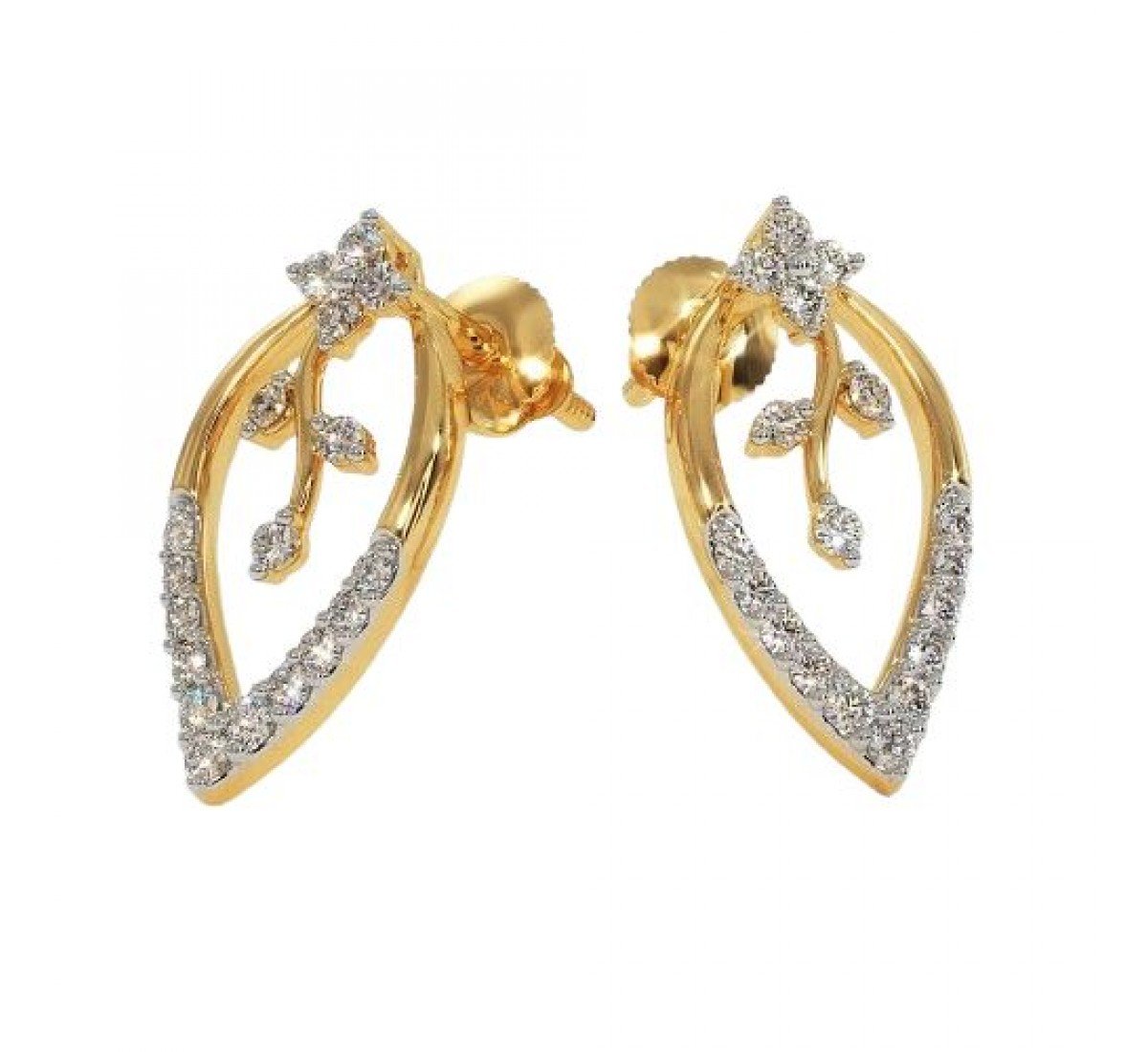 Efface Raindrop Diamond Earrings