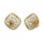 Laurel Drift Diamond Earrings