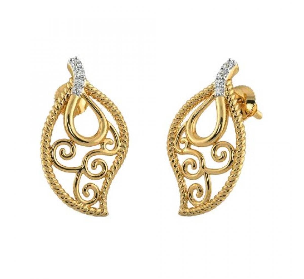 Dynamic Diamond Earrings