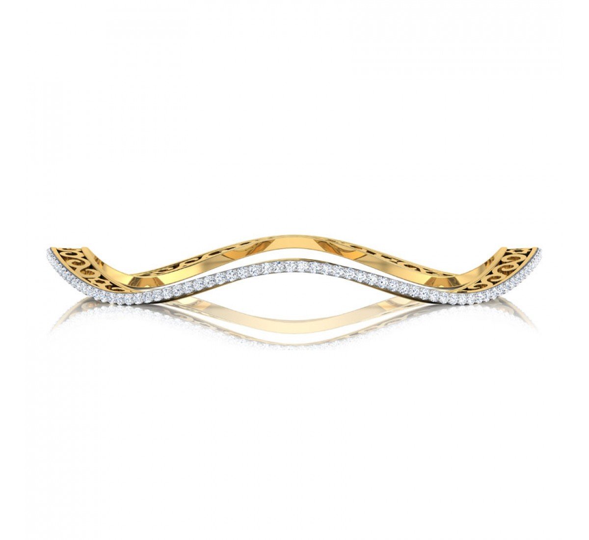 Artistic Diamond Bangles