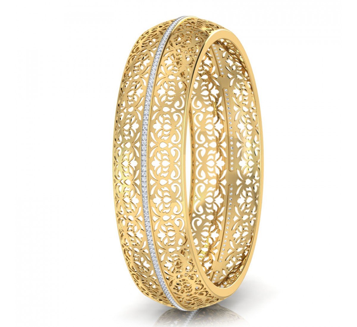 Scintillating Diamond Bangles