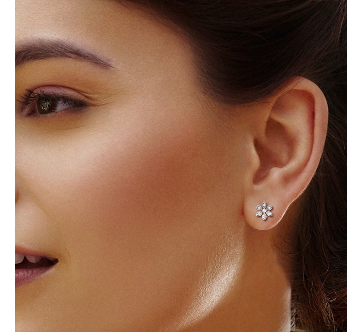 Anthemum Diamond Earrings