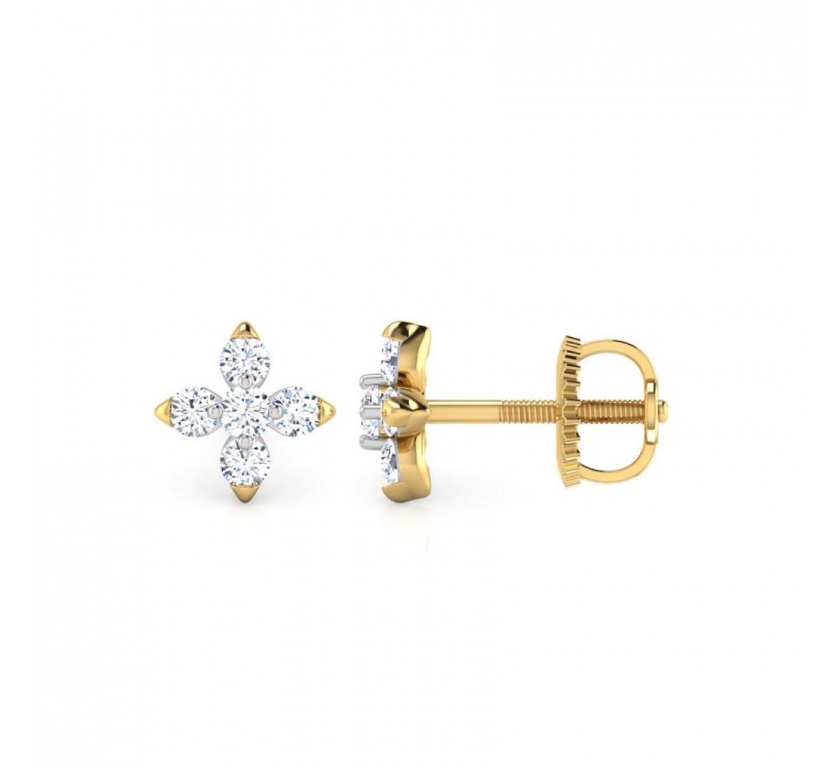 Jaded Diamond Earrings