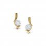 Saffron Diamond Earrings