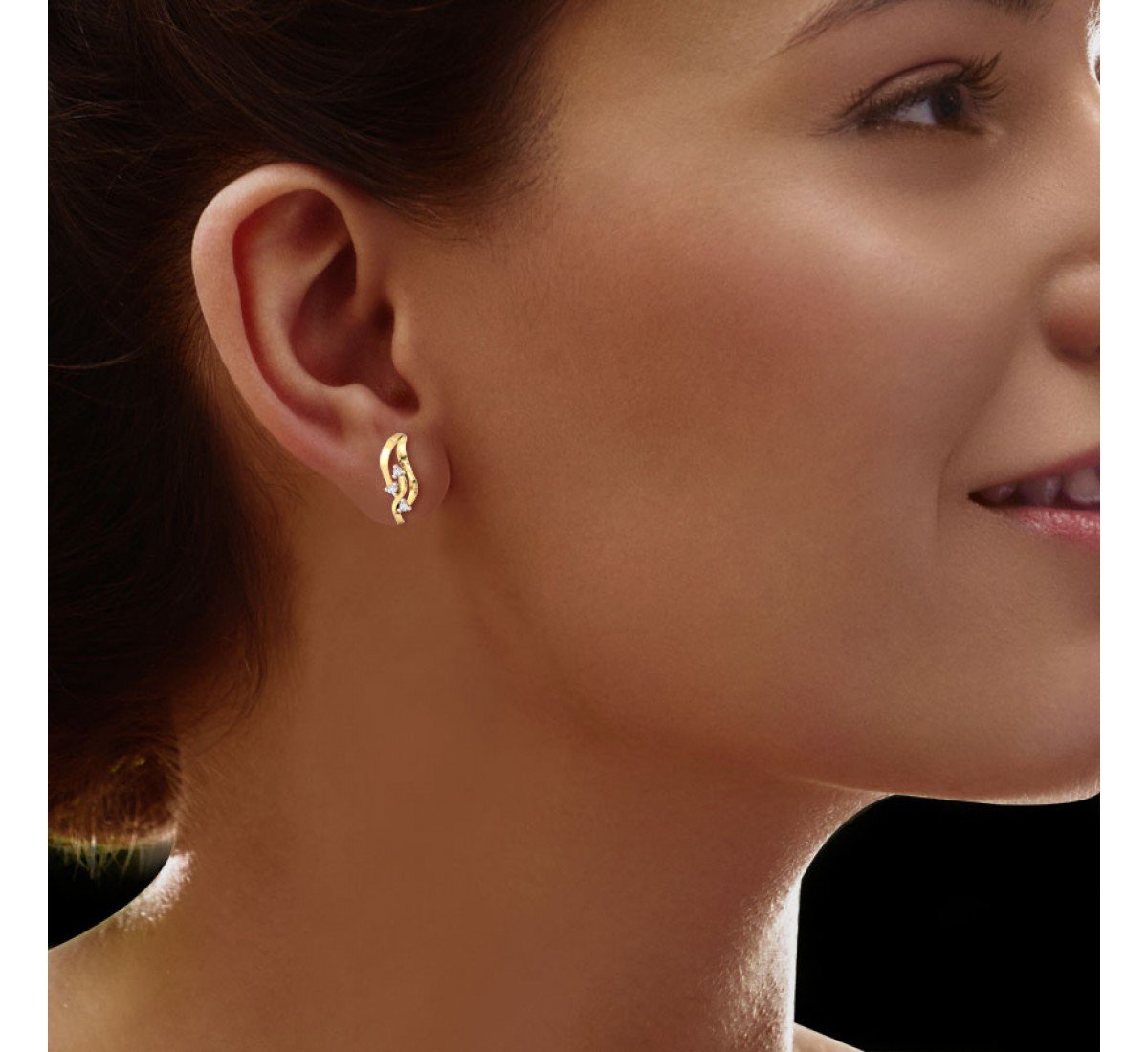 Shosa Yield Diamond Earrings