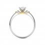 Quartz Glim Solitaire Diamond Ring