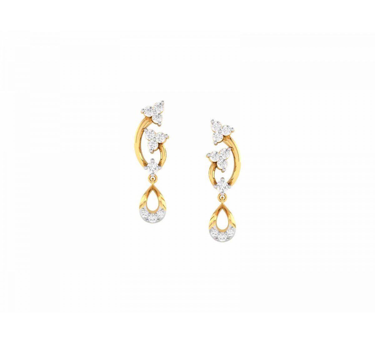 Reverie Cascade Diamond Earrings