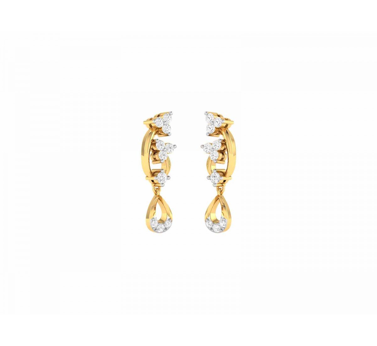 Reverie Cascade Diamond Earrings