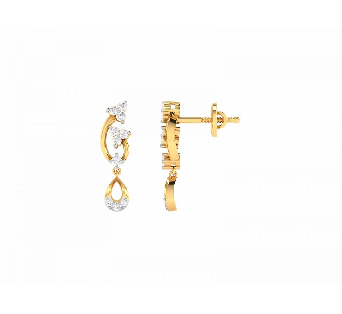 Reverie Cascade Diamond Earrings