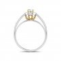 Curvace Solitaire Diamond Ring