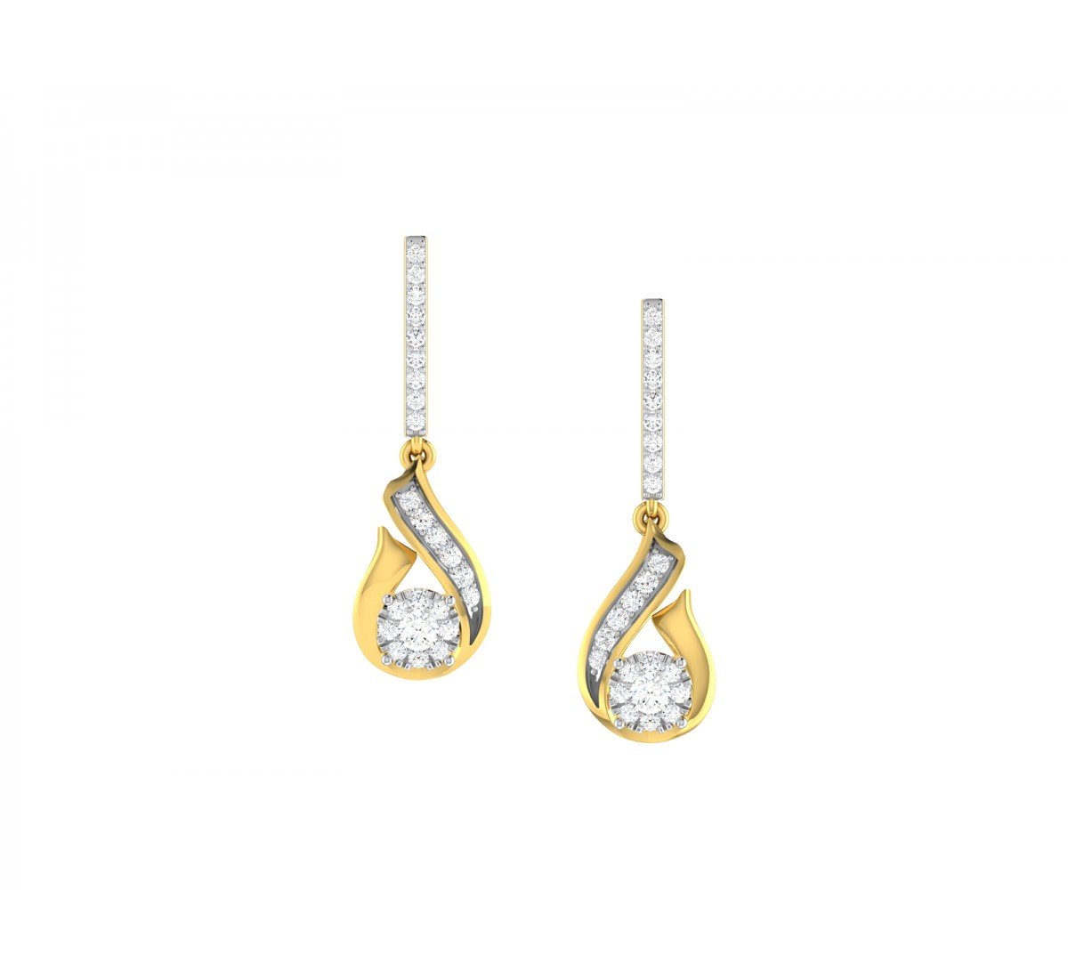 Ablaze Diamond Earrings