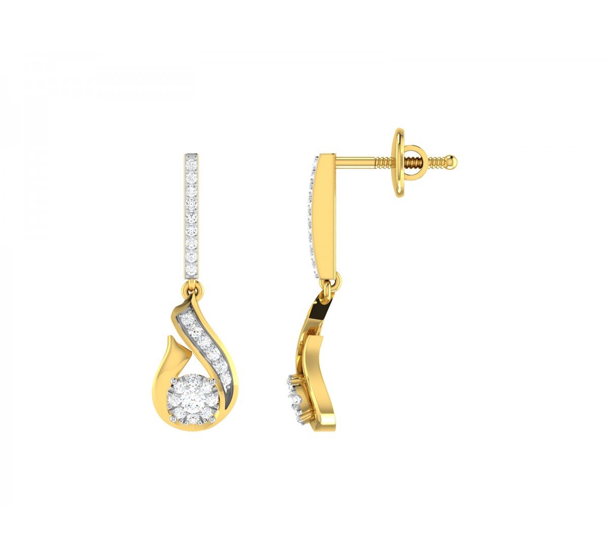 Ablaze Diamond Earrings