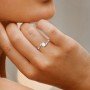 Ample Solitaire Diamond Ring