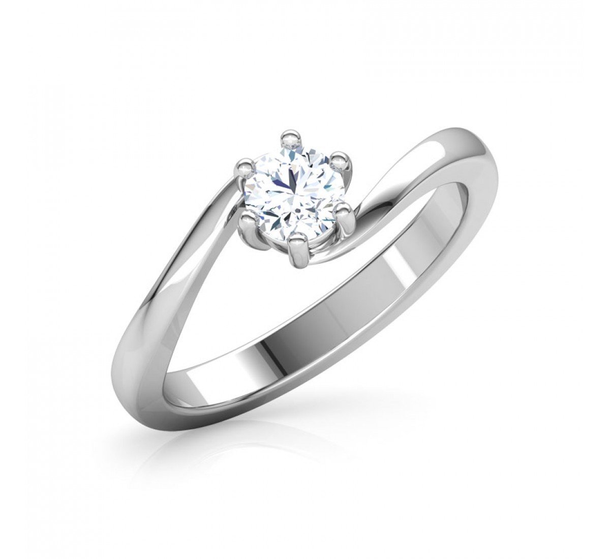 Ample Solitaire Diamond Ring