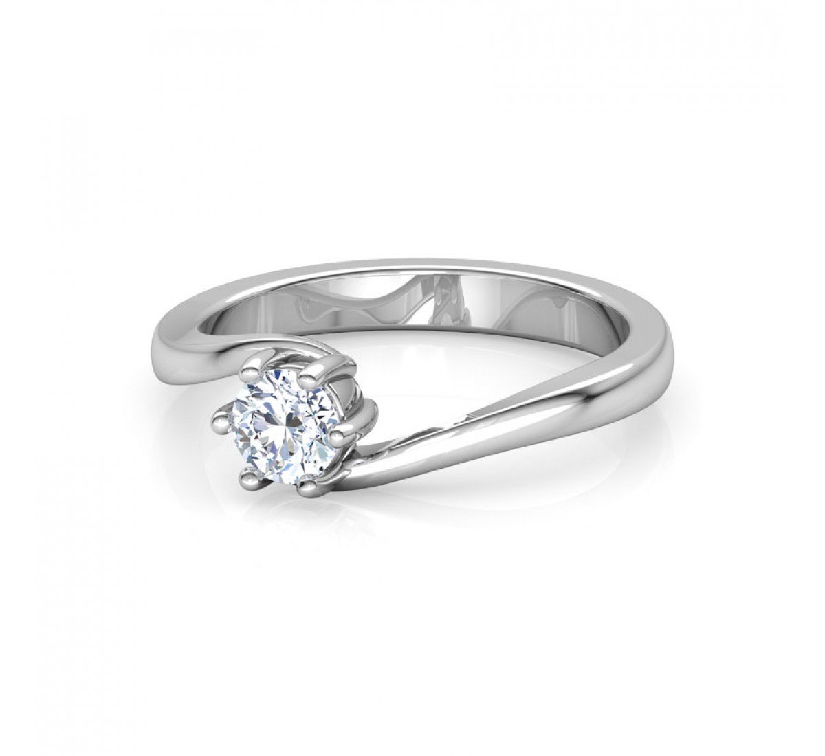 Ample Solitaire Diamond Ring