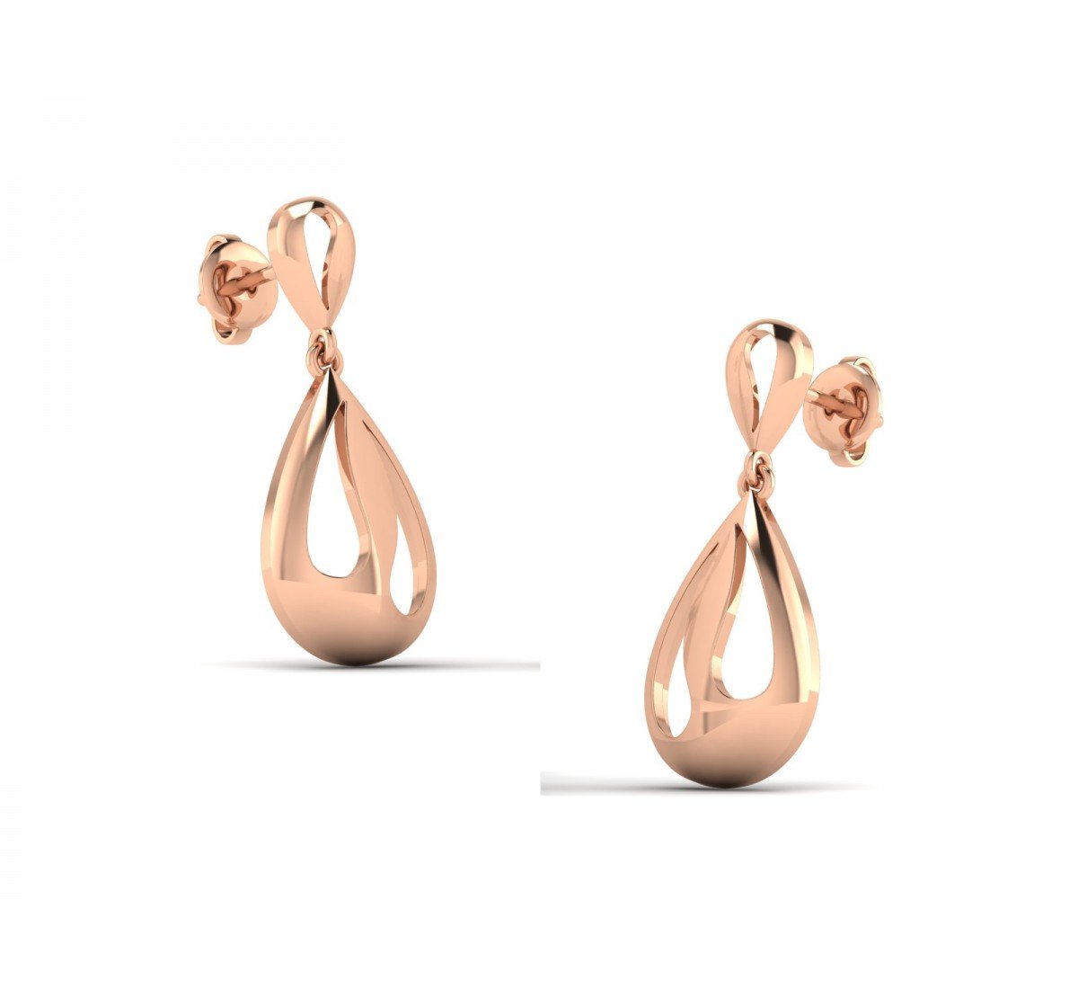 Celestia Fadona Gold Earrings