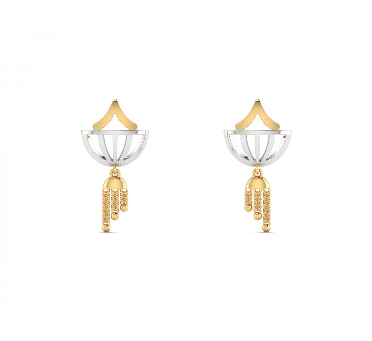 Vibrance Regalia Gold Earrings