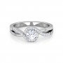 Infinity Jeana Solitaire Diamond Ring