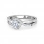 Infinity Jeana Solitaire Diamond Ring