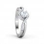 Infinity Jeana Solitaire Diamond Ring