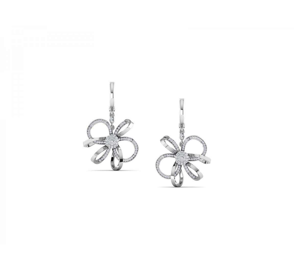 Jovita Sheathe Diamond Earrings