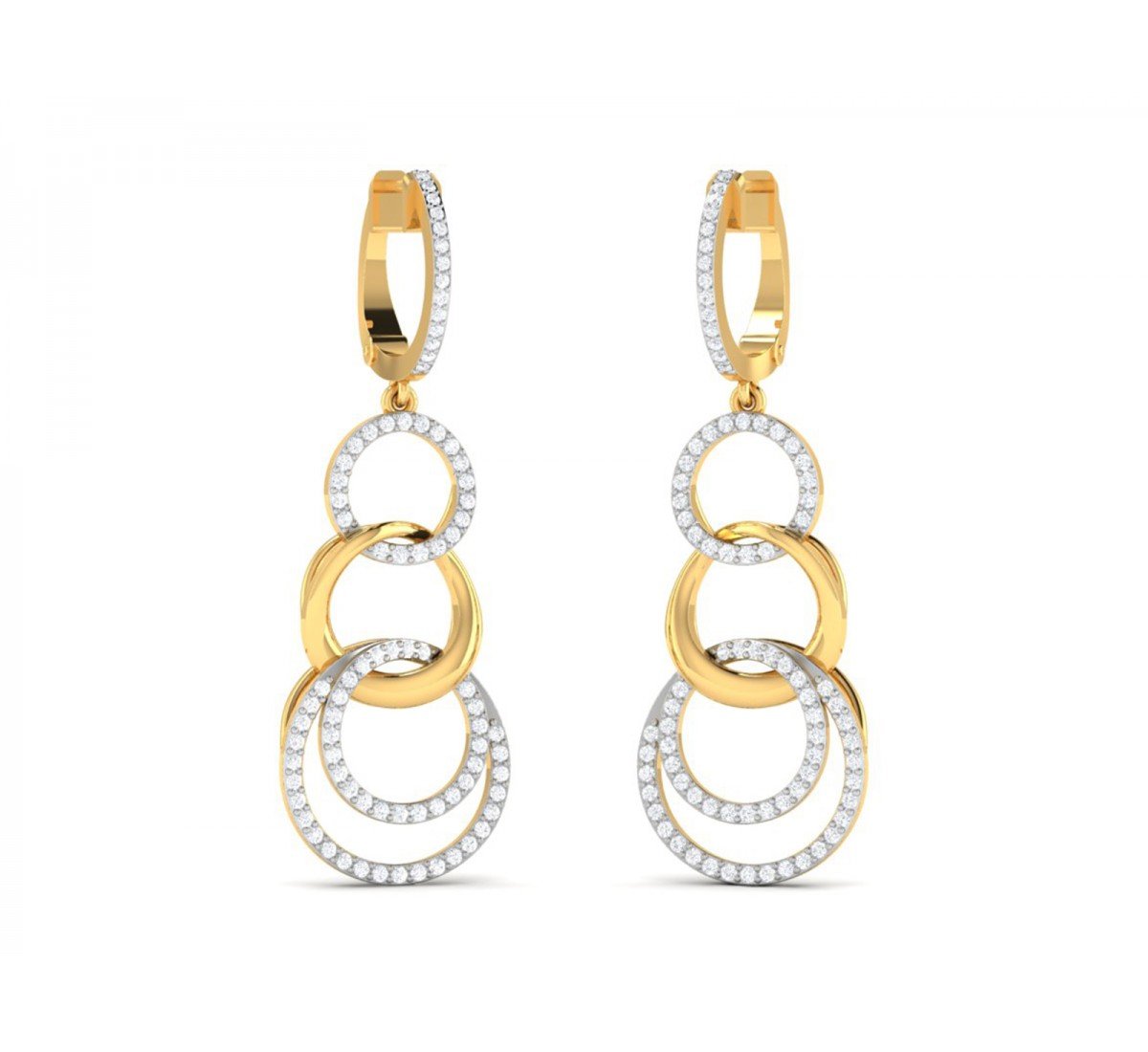 Adrift Diamond Earrings