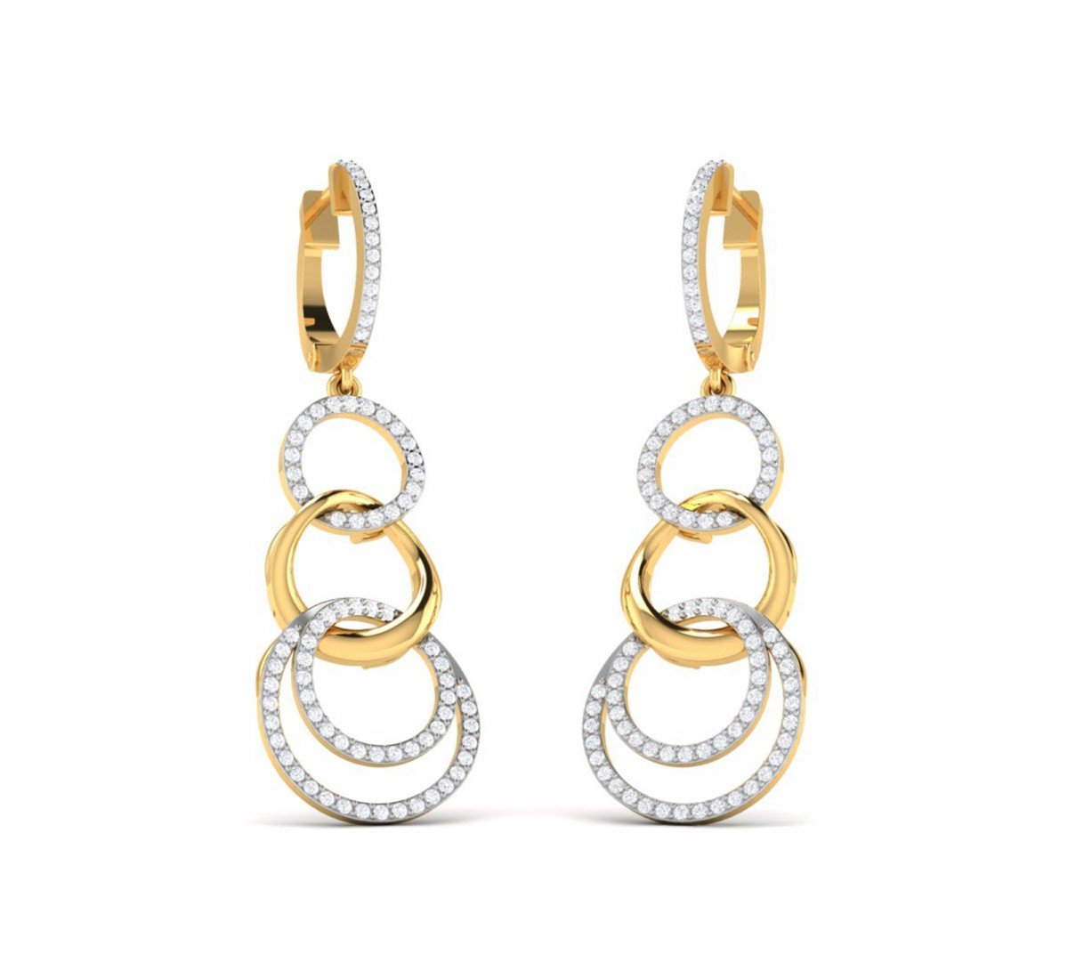 Adrift Diamond Earrings