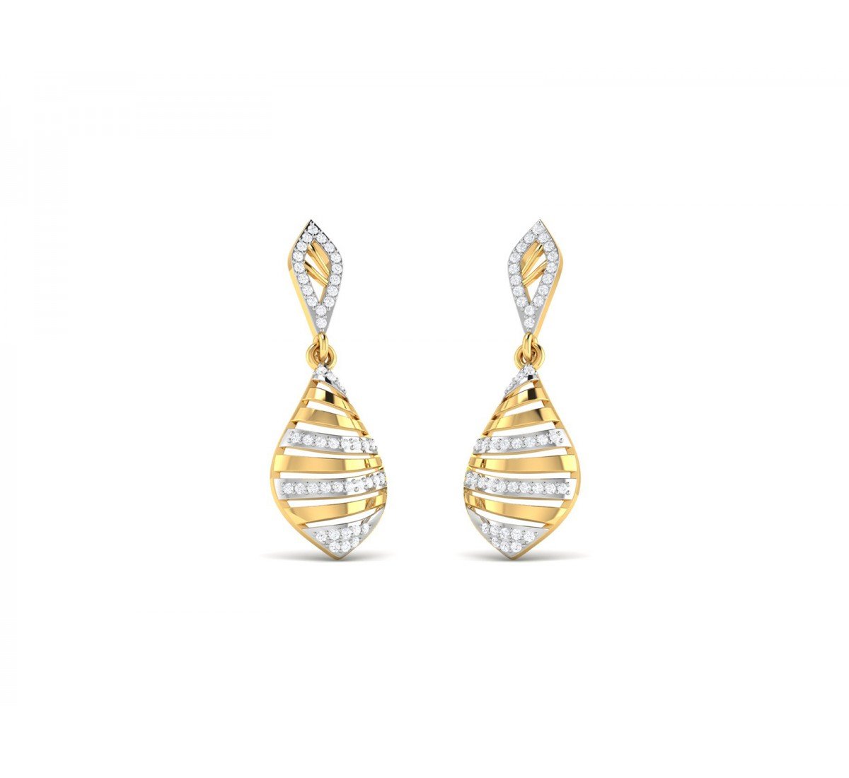 Reflective Feba Diamond Earrings