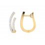 Anysia Enfold Diamond Earrings