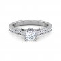 Resplendent Solitaire Diamond Ring