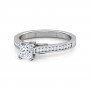 Resplendent Solitaire Diamond Ring