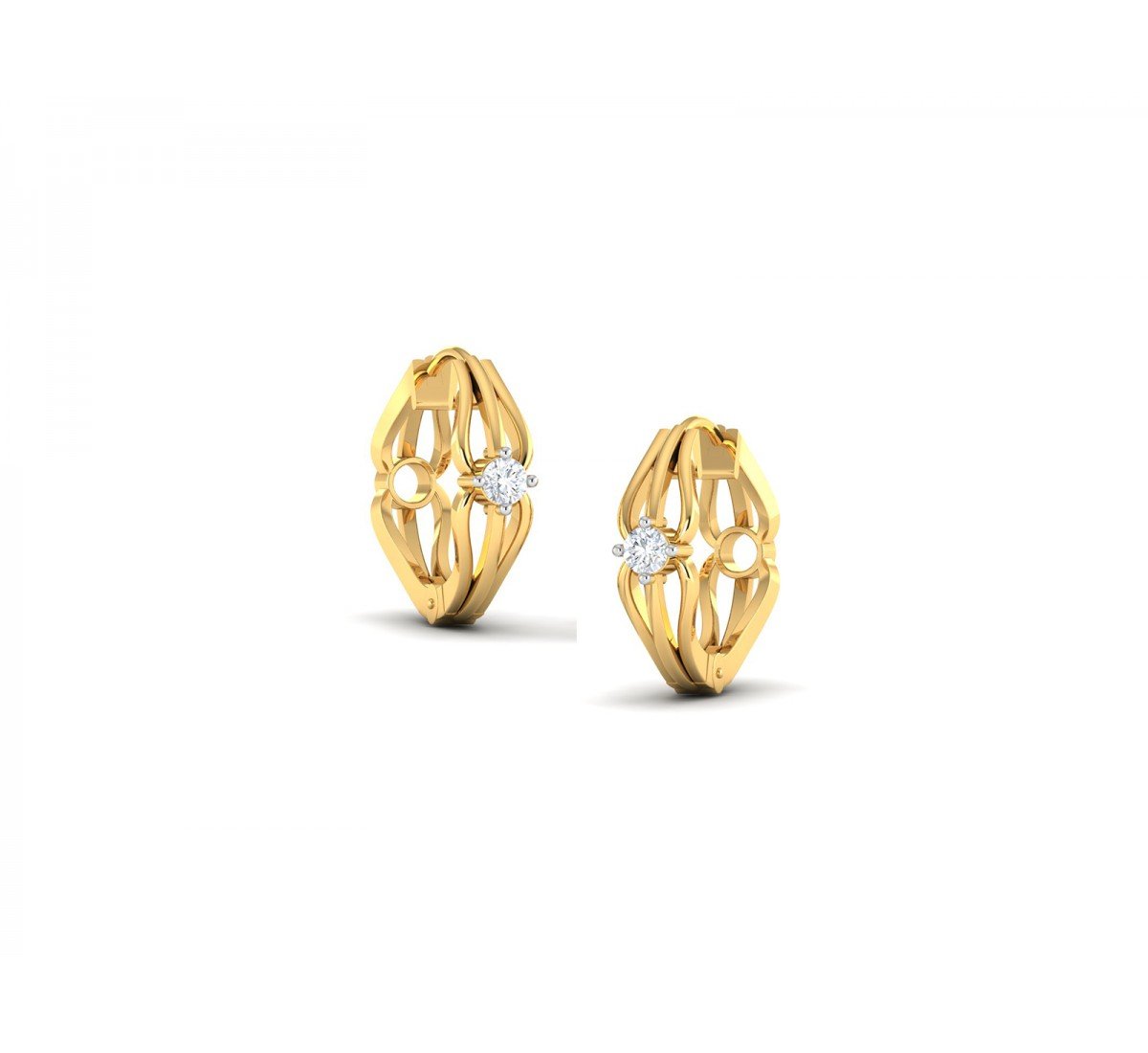 Parnika Cluster Diamond Earrings