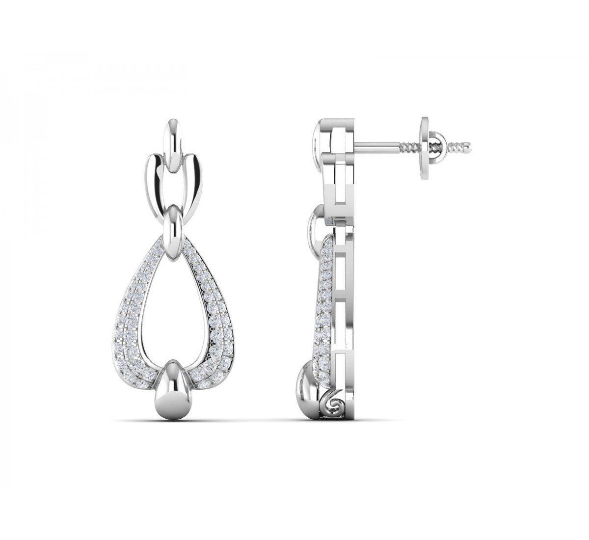 Jinxed Diamond Earrings